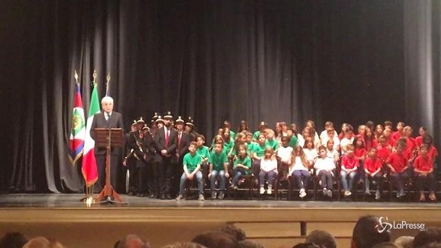 Mattarella: “Per capire Resistenza partire da rivolta morale”