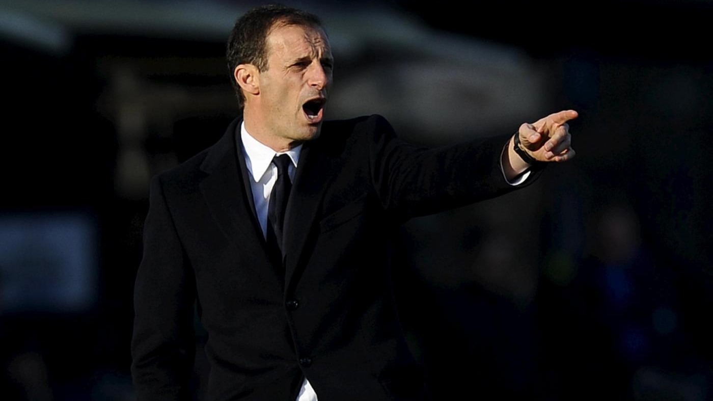 ‘Panchina d’oro’ ad Allegri. Il tecnico: Grazie ai colleghi