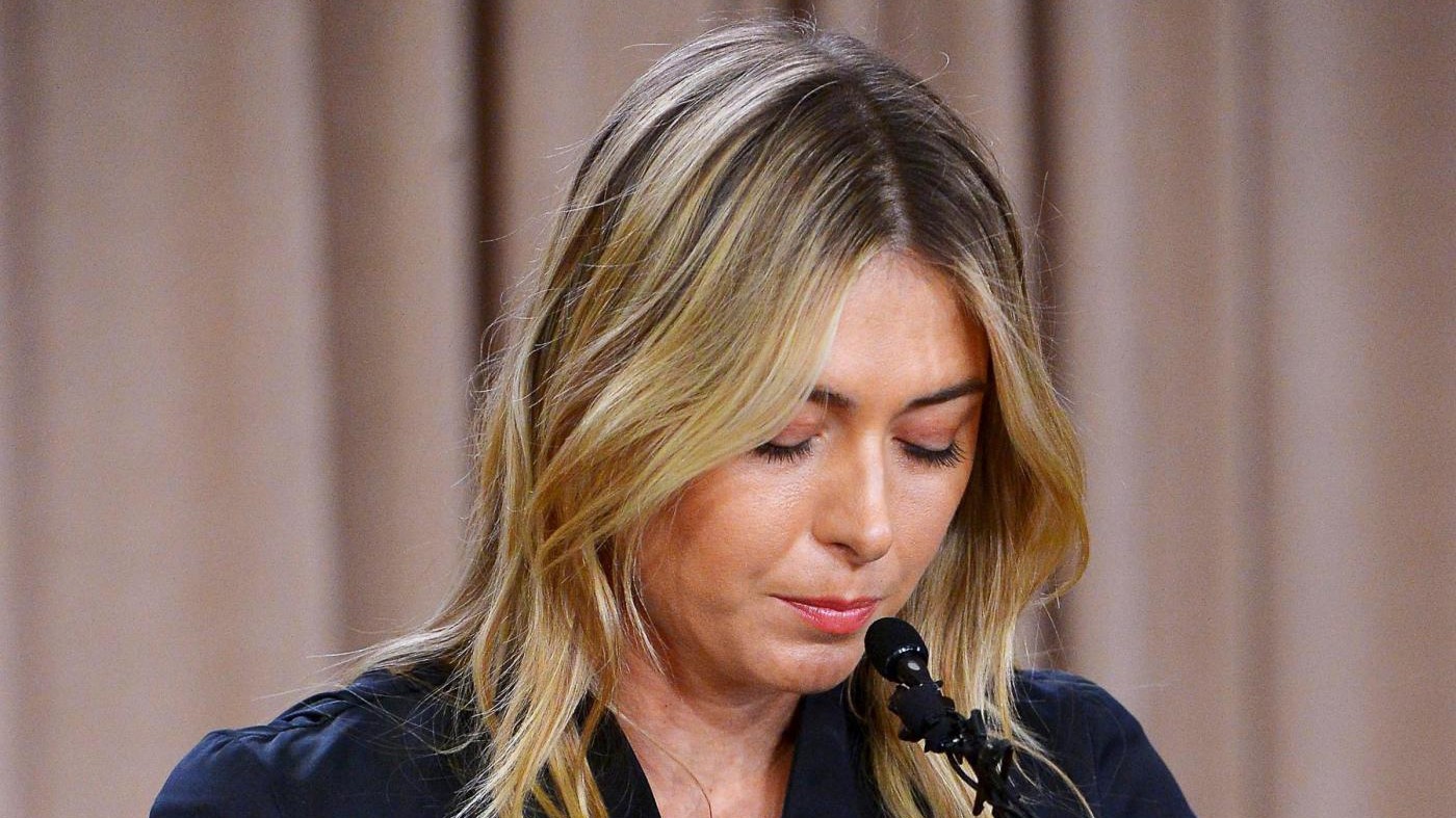 Sharapova choc: Fallito test antidoping agli Australian Open