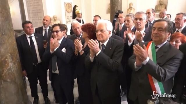 Il Presidente Mattarella nella sua Palermo
