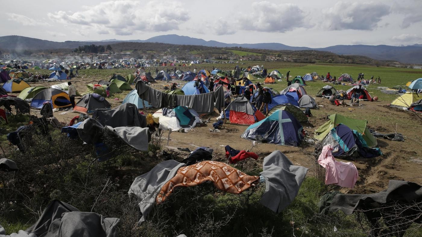 Migranti, ‘La vita in diretta’ nel campo profughi di Idomeni