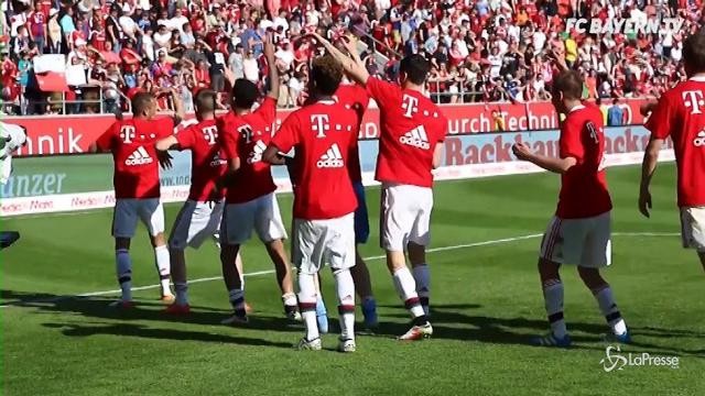 Bayern Monaco campione, la festa è a passo di danza