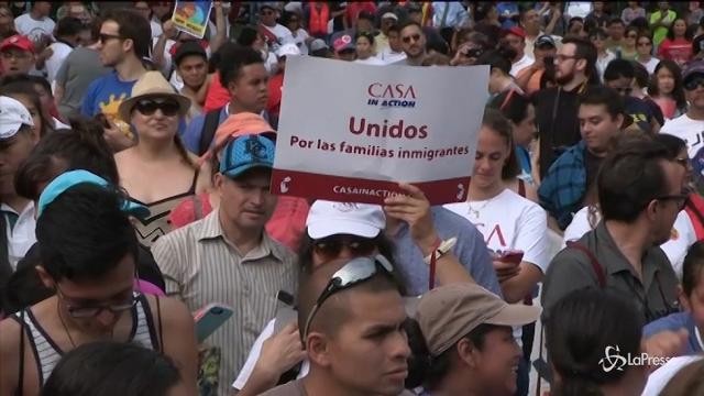 Usa, nuove proteste contro Trump