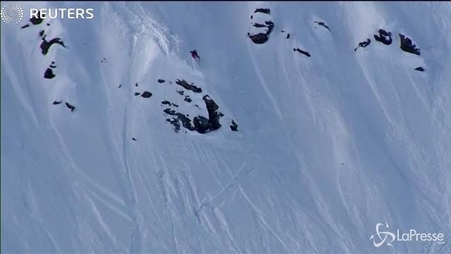 Alaska, lo spettacolo del Freeride World Tour