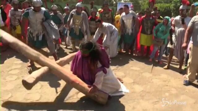 Nicaragua: per le strade la passione di Cristo