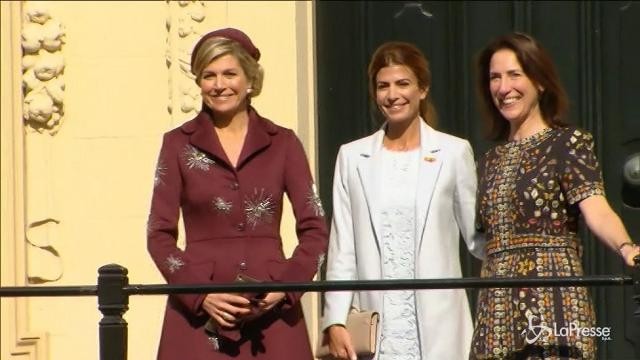 Maxima d’Olanda e la first lady argentina, sfida di stile