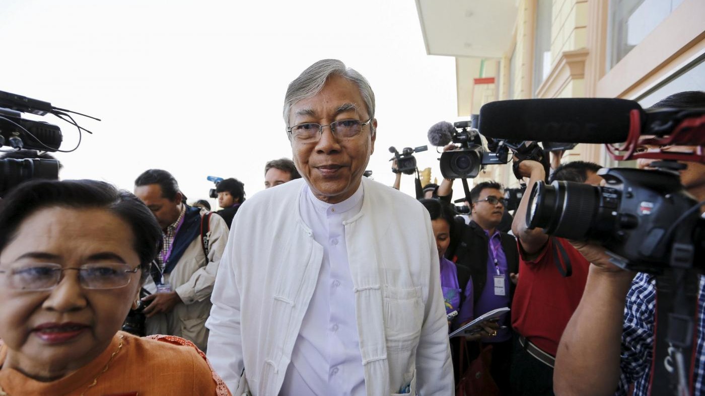 Birmania, Htin Kyaw è stato eletto nuovo presidente