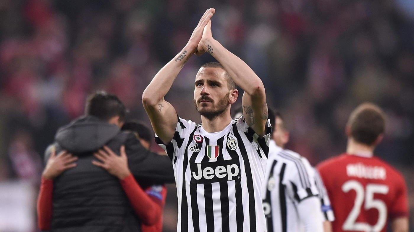 Bonucci: Da schiaffo Champions Juve più forte, obiettivo scudetto