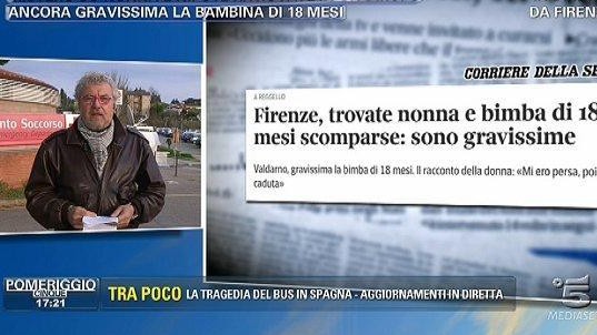 Firenze, ancora in condizioni gravissime la bambina di 18 mesi