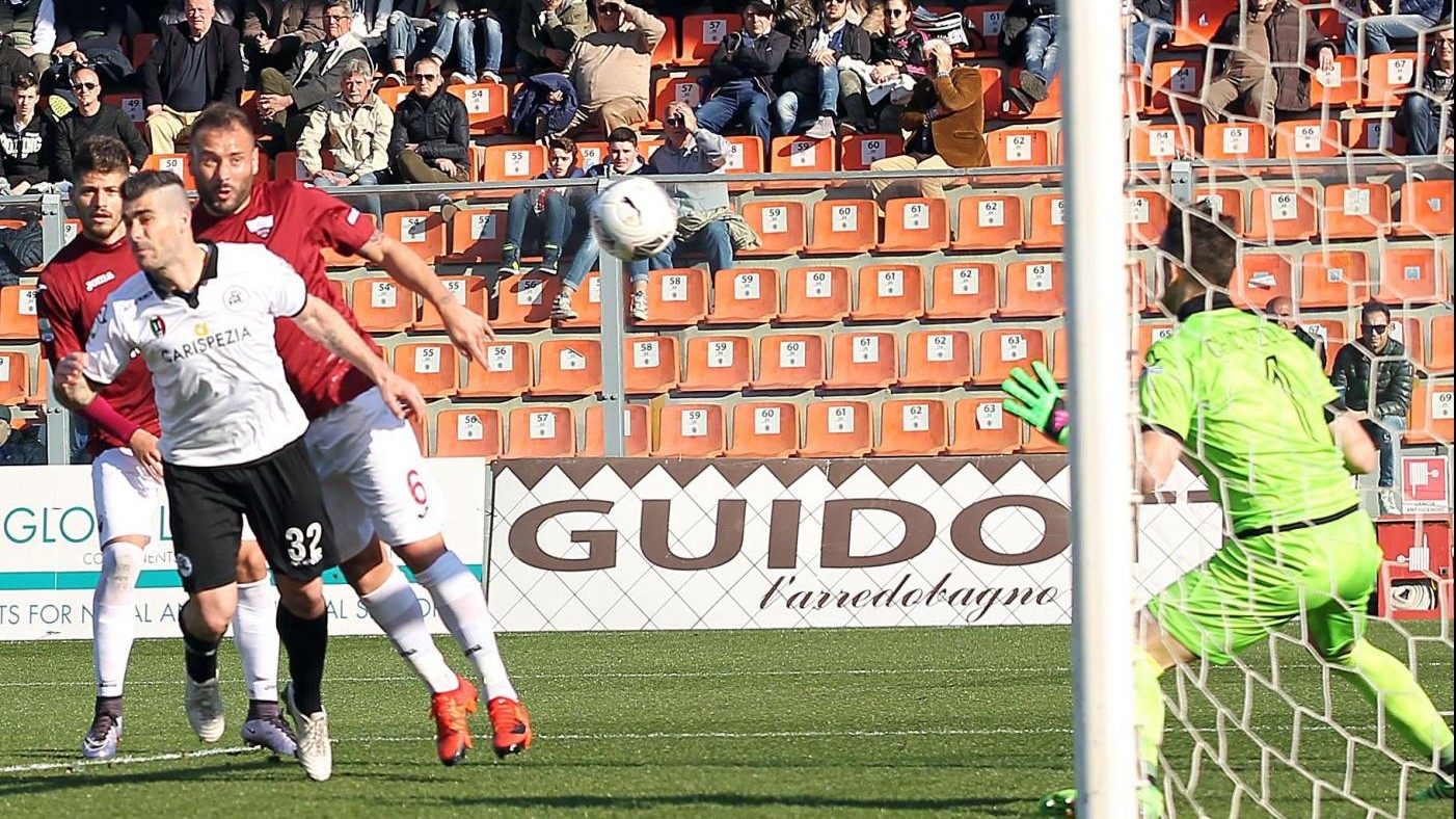 Spezia battuta in casa dal Trapani 1-2