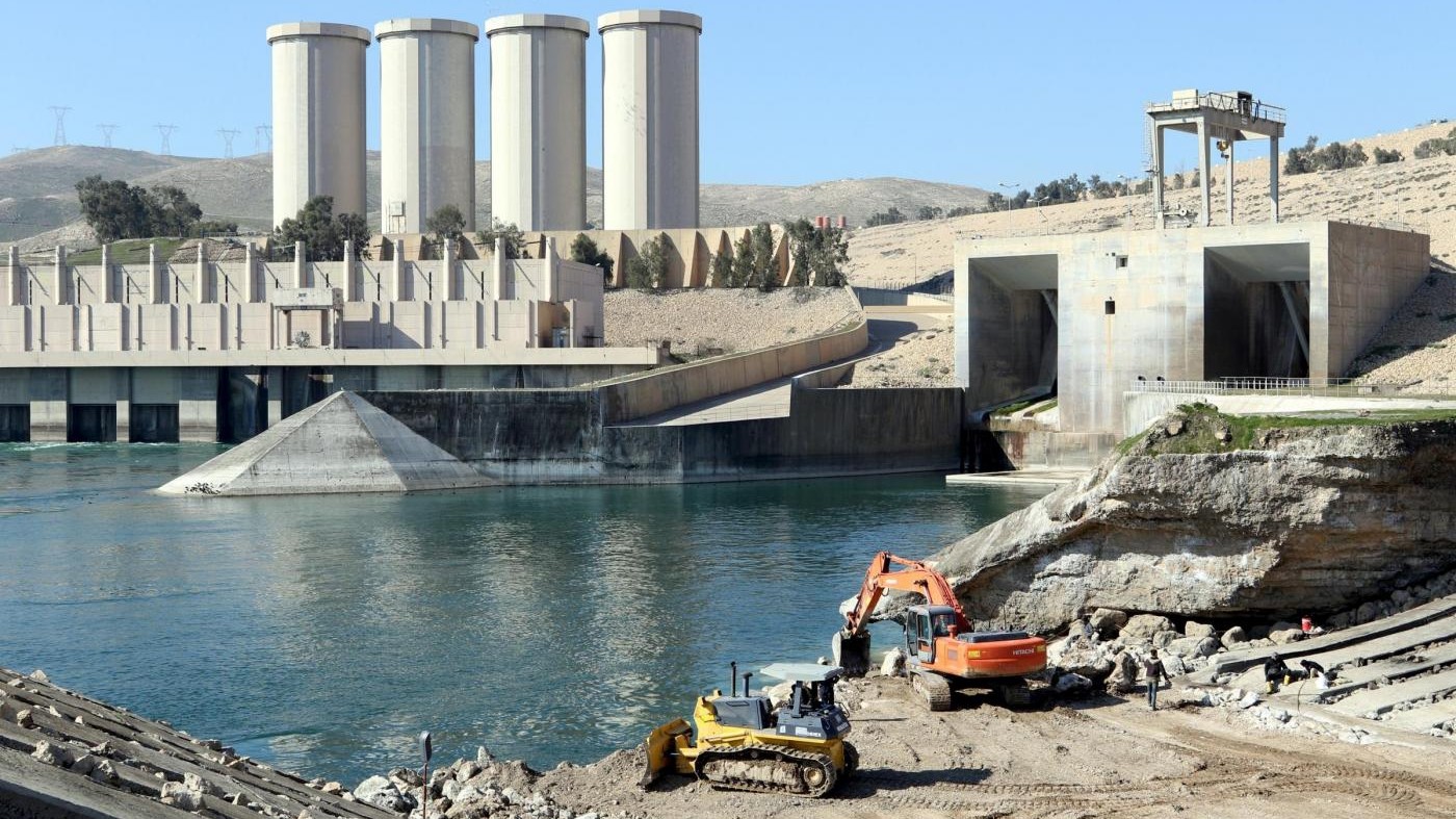 Mosul, firmato accordo:Trevi inzierà a breve lavori sulla diga