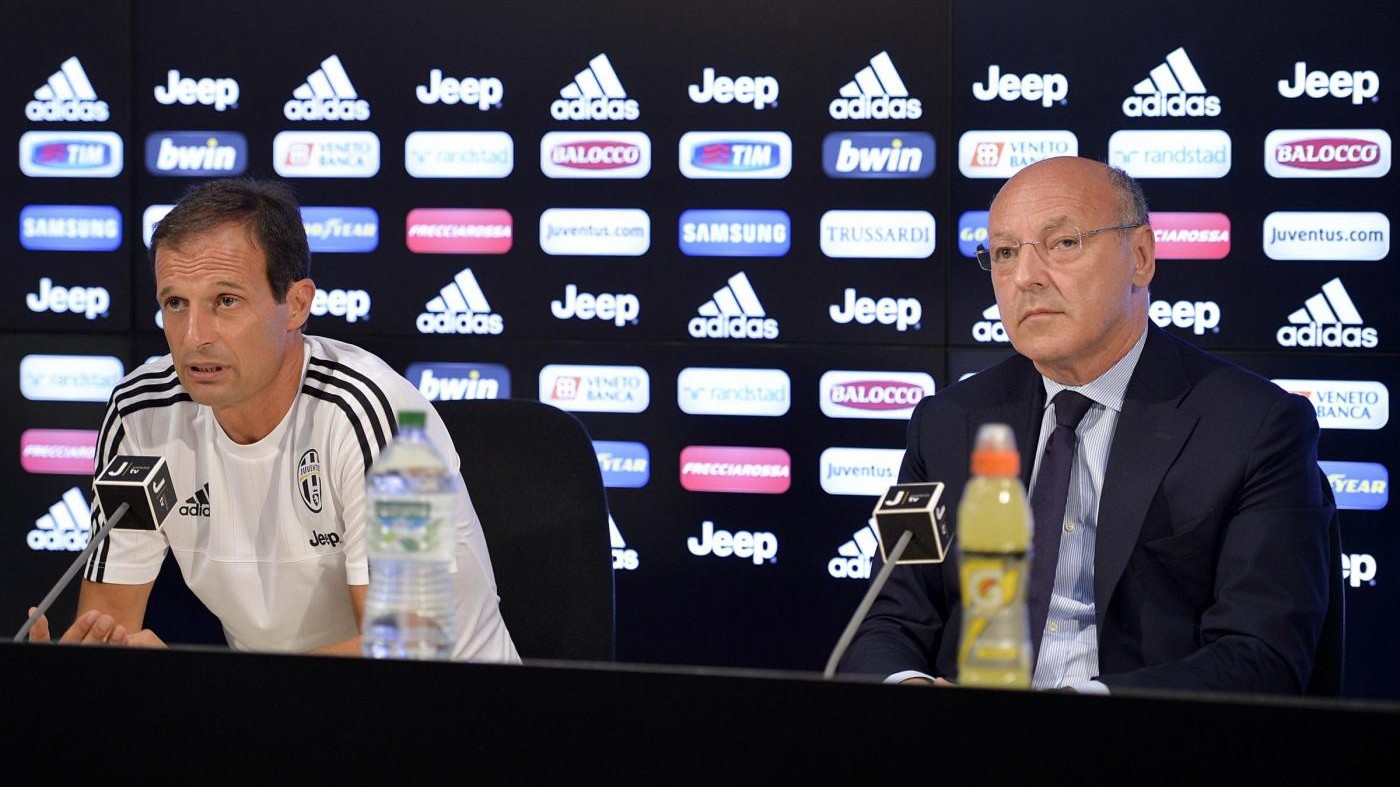 Juve, Marotta: Continueremo per molti anni con Allegri