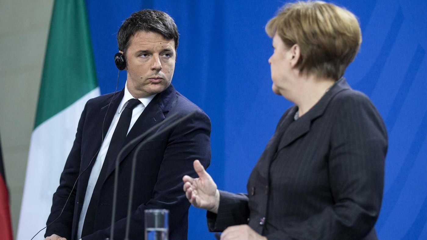 Ue, Renzi: Veto a proposta tedesca. Nuova sfida Roma-Berlino