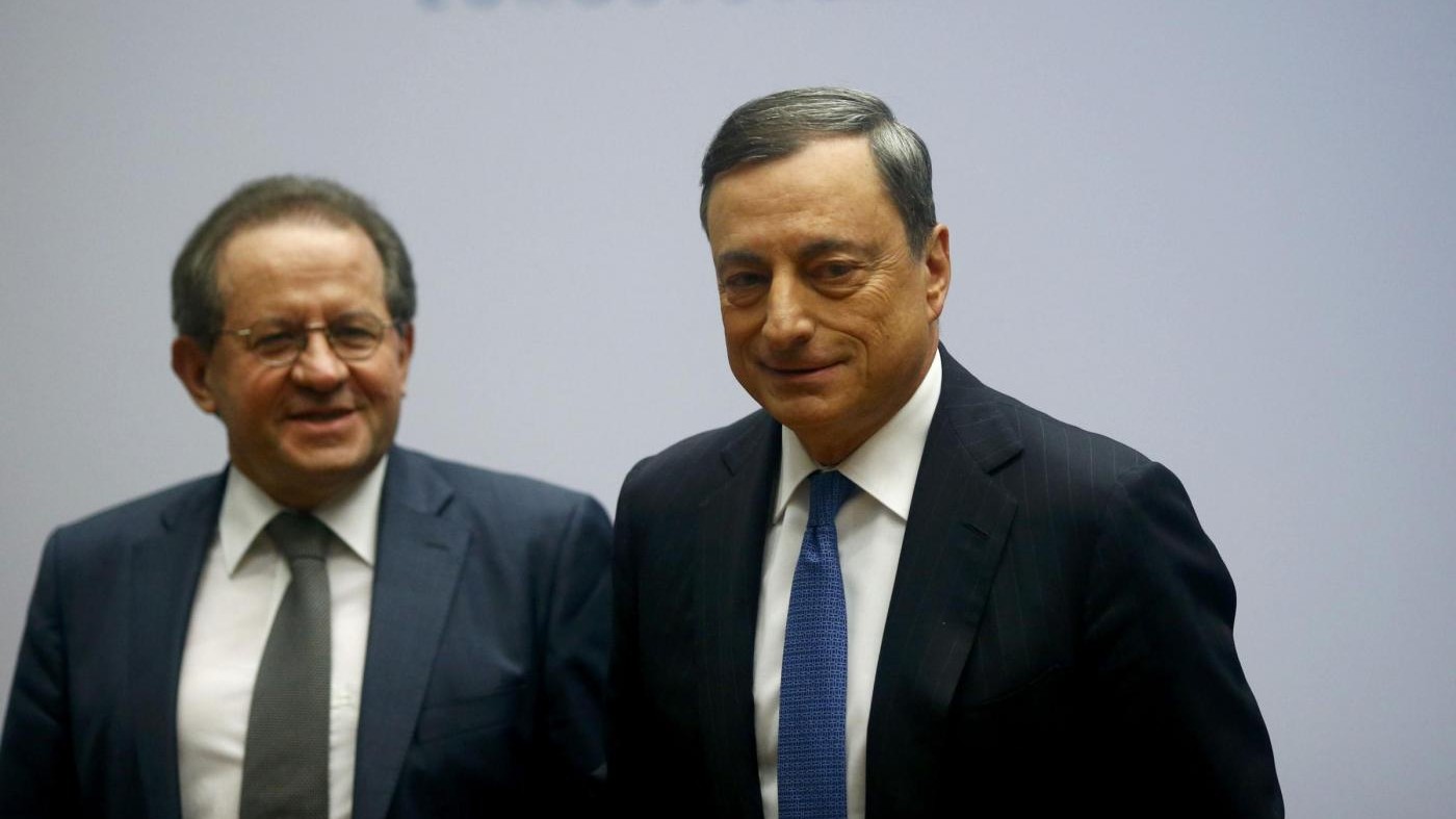Bce, a Draghi 385mila euro nel 2015, al vice Constancio 330mila