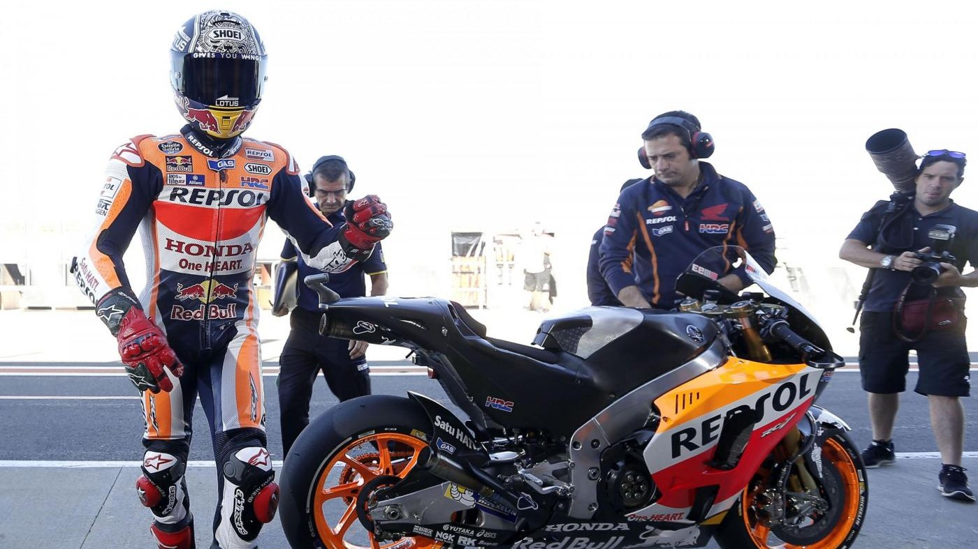 MotoGp, test Phillip Island: Marquez primo, Rossi chiude quinto