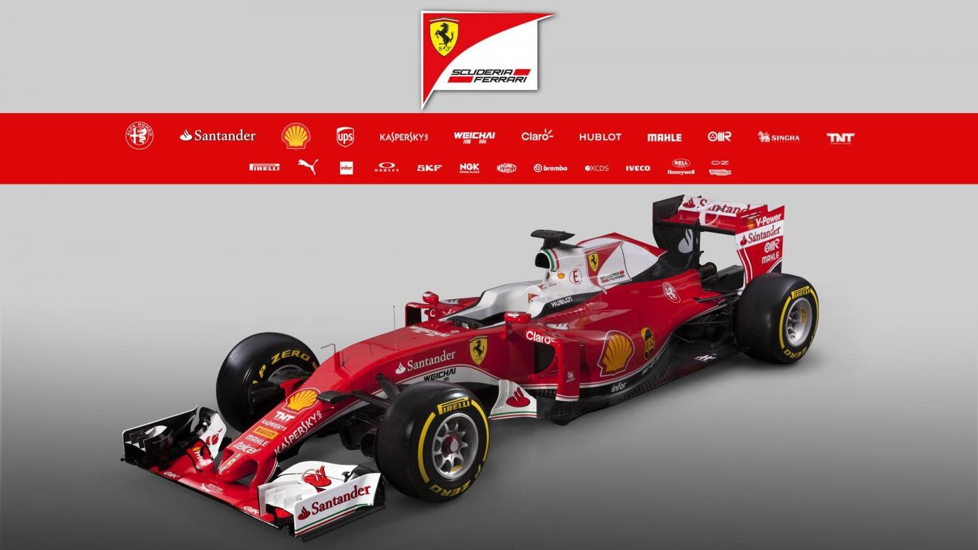 F1, svelata la nuova Ferrari SF16H