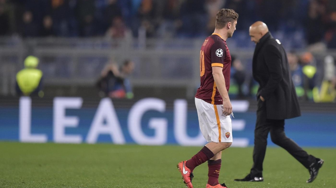 Totti rompe con Spalletti: Speravo mi parlasse in faccia