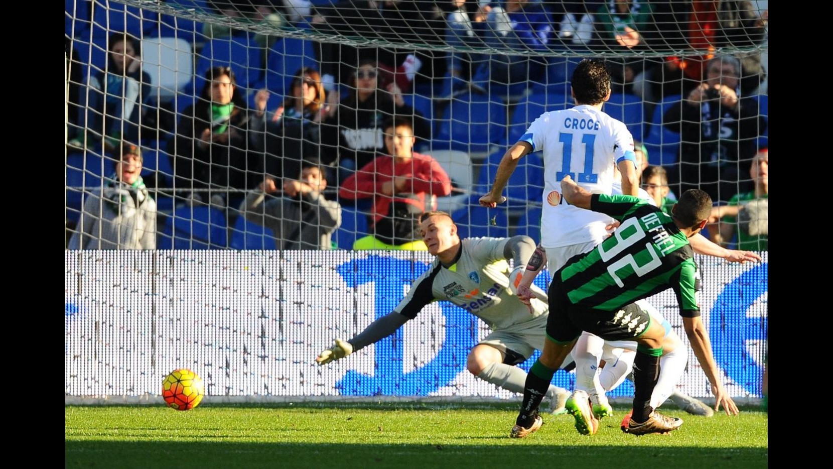 Sassuolo torna a vincere: doppio Defrel, Empoli ko 3-2