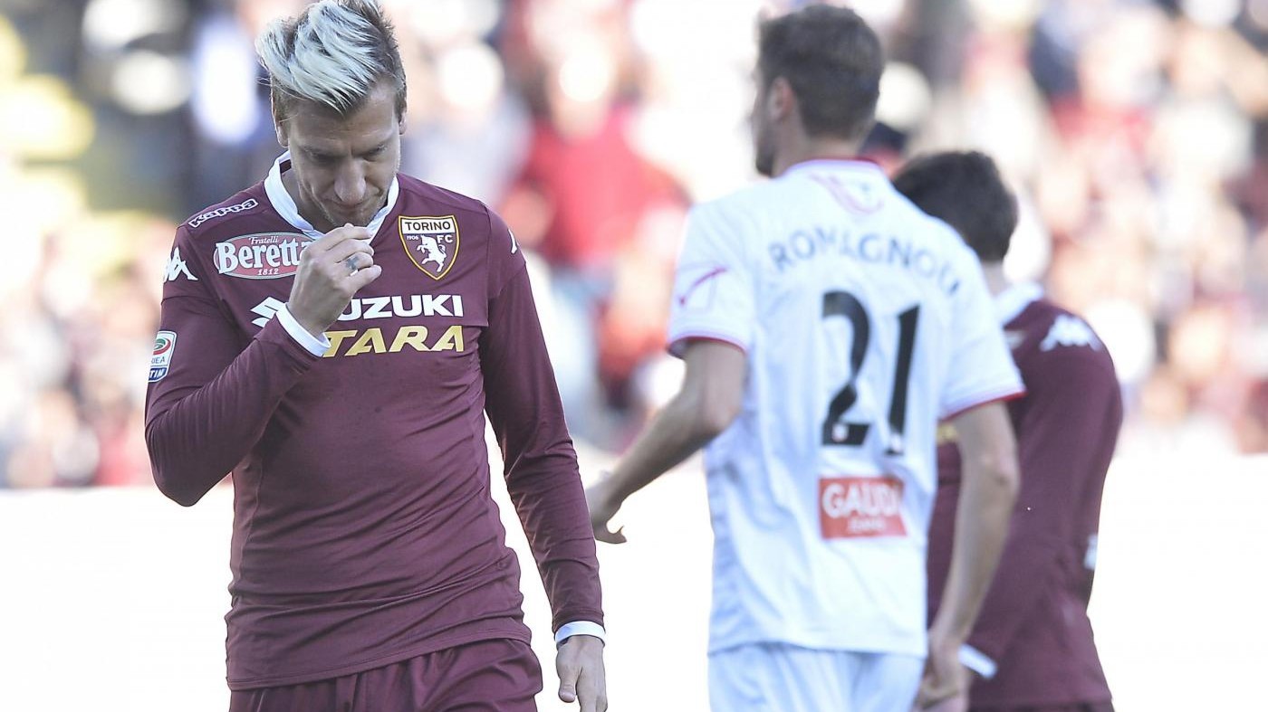 Pagelle Torino-Carpi: Maxi Lopez flop, Belec ok