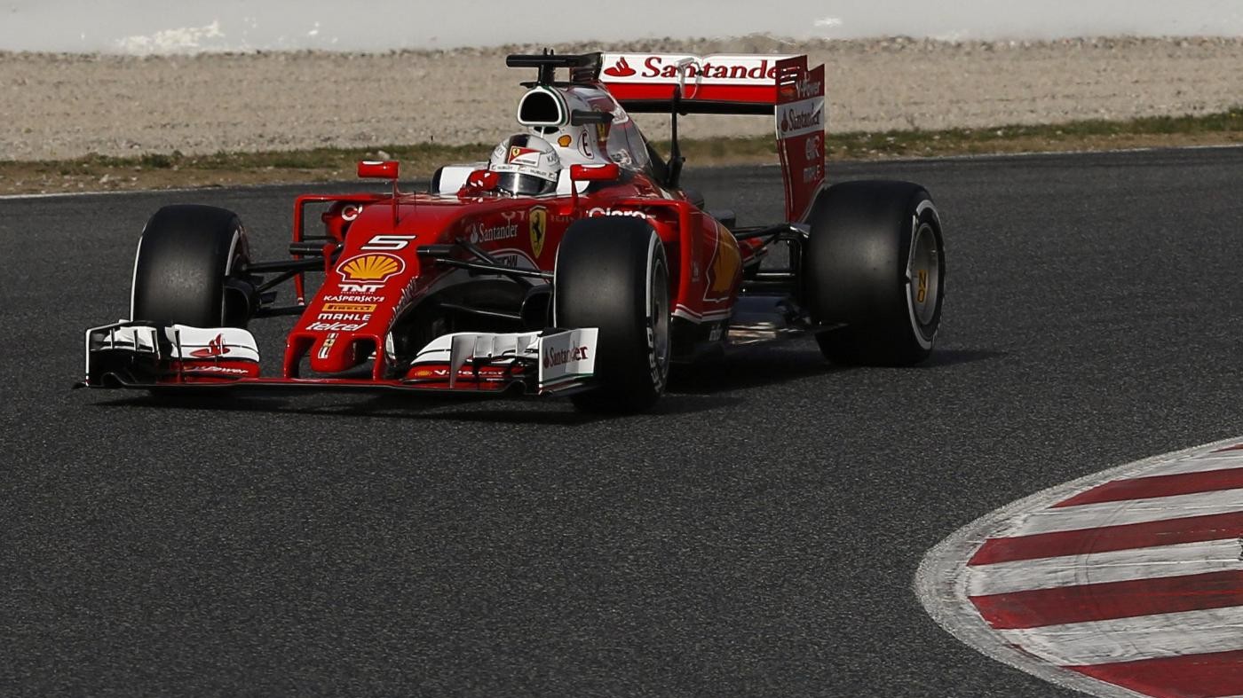 F1, test Barcellona: Vettel più veloce a metà giornata