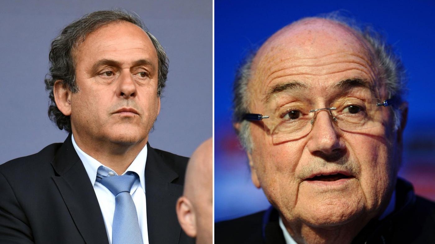 Caso Fifa, squalifica Blatter e Platini ridotta da 8 a 6 anni