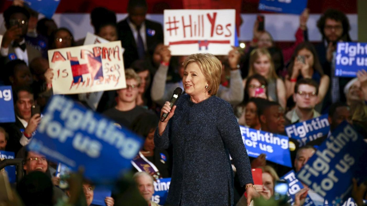 Usa 2016, per Hillary Clinton un trionfo in Carolina del Sud
