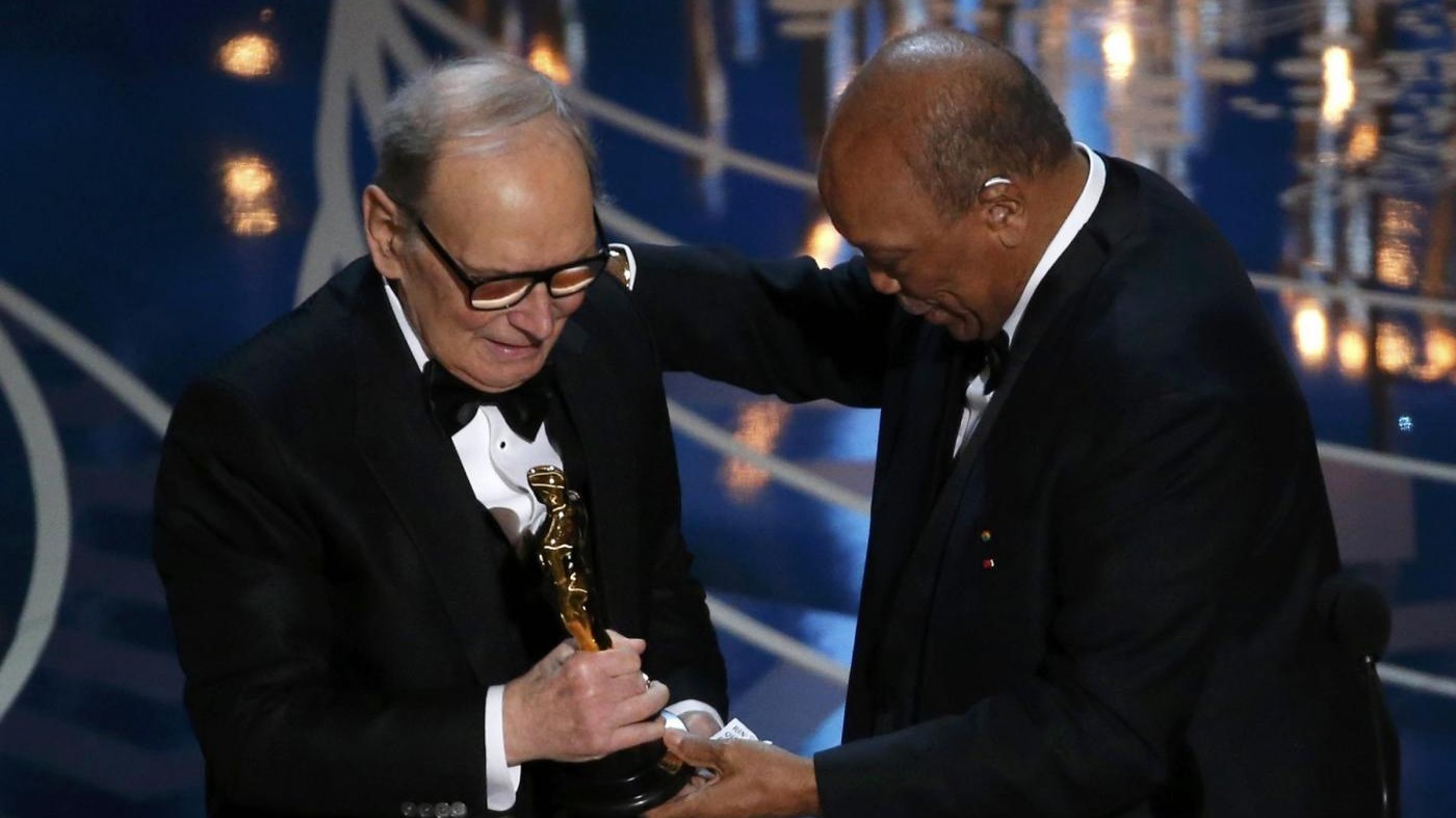 Oscar, vince Morricone: Non c’è grande musica senza gran film