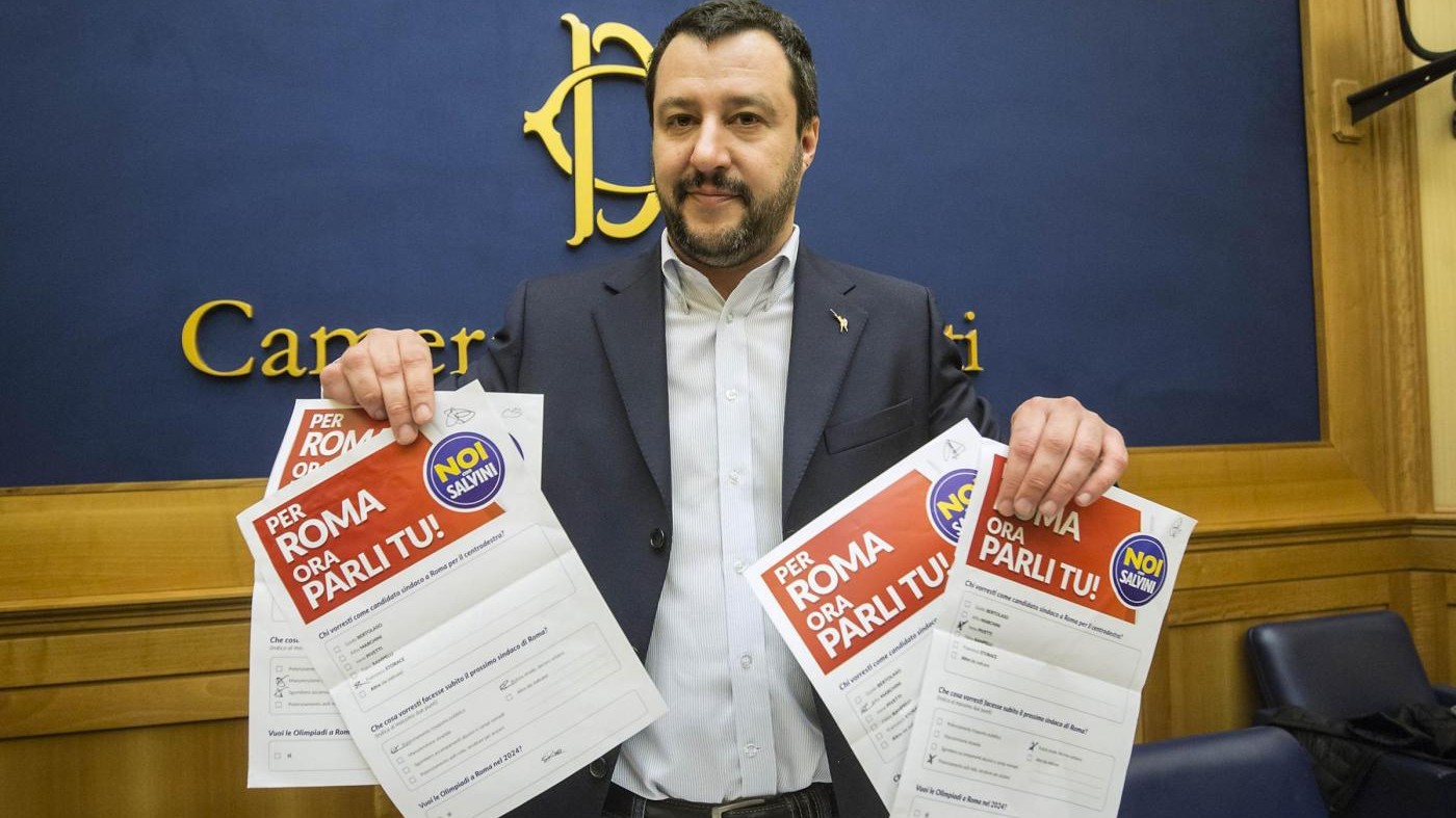 Roma, Marchini in testa a gazebo Lega. Salvini: Ora primarie vere