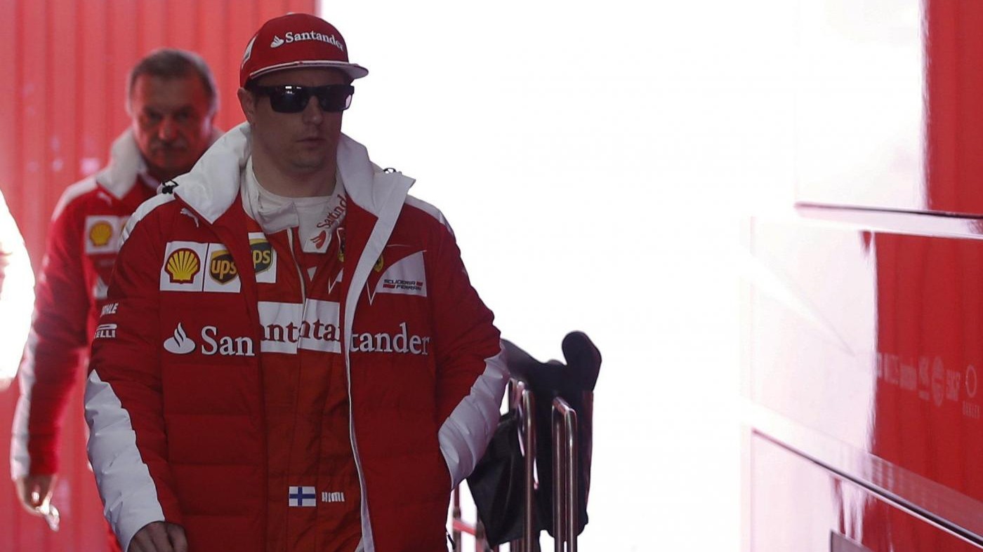 F1, test Barcellona: Raikkonen al comando, quinto Rosberg
