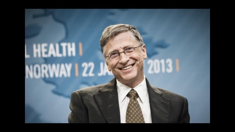 Microsoft, Bill Gates verso l’addio: in lavagna le dimissioni nel 2014