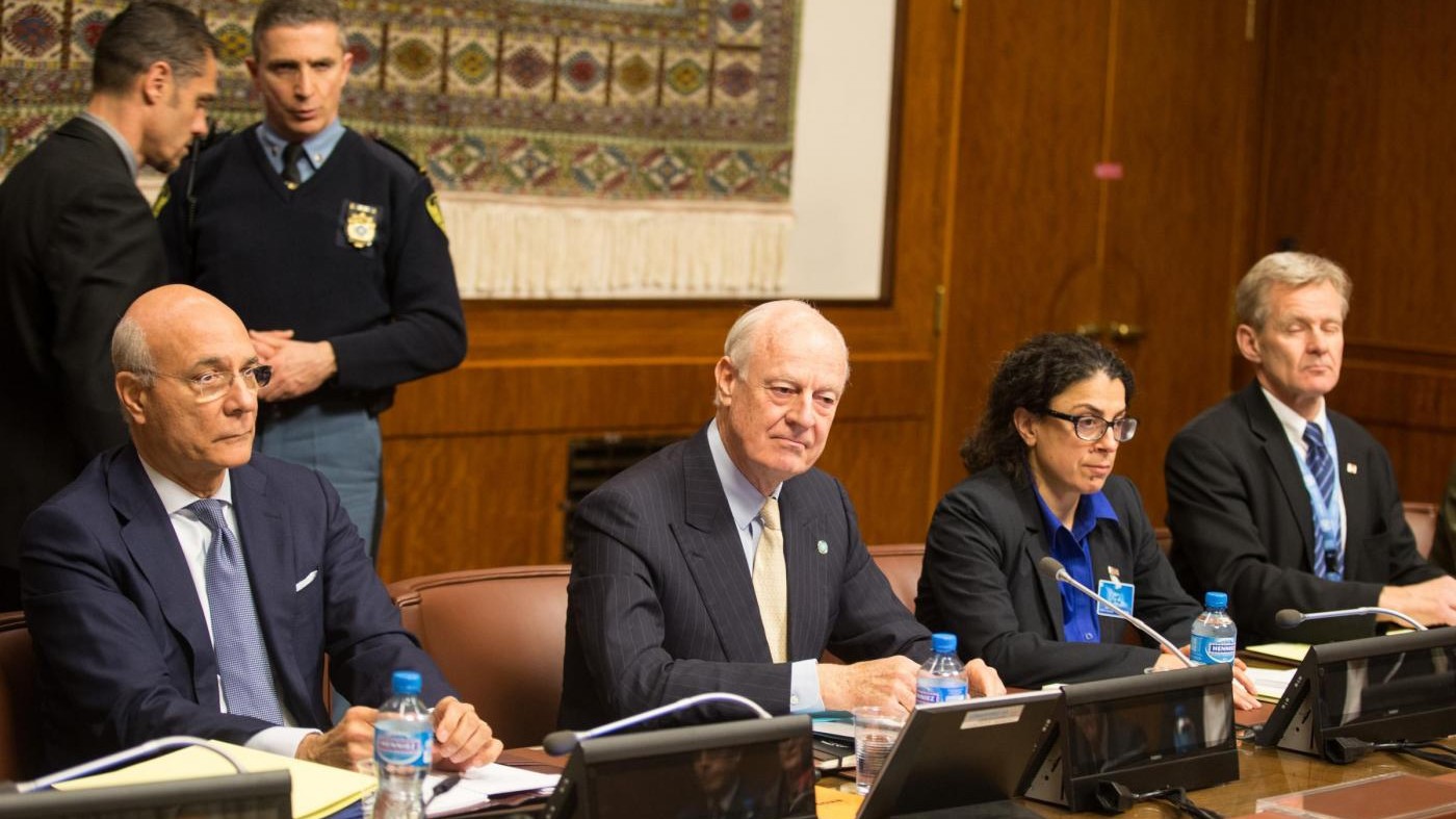 Siria, De Mistura dichiara iniziati i colloqui di pace