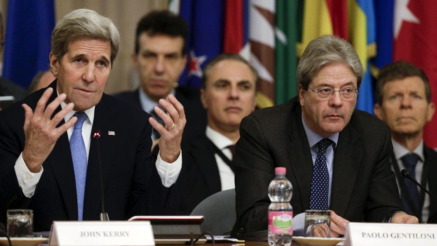 Kerry a Roma: Fare più contro Isis. A Italia lavori diga Mosul