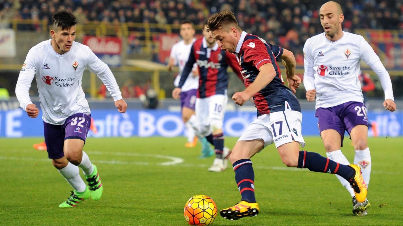Il Bologna rallenta la Fiorentina: 1-1 al Dall’Ara