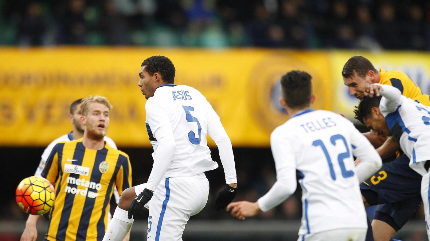 Pari Inter in rimonta: Perisic firma 3-3 show a Verona