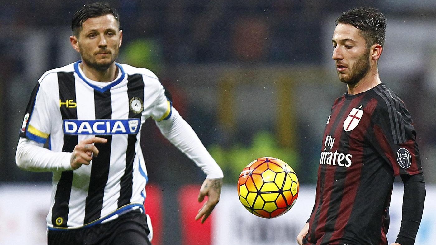 Niang risponde ad Armero, Milan-Udinese 1-1