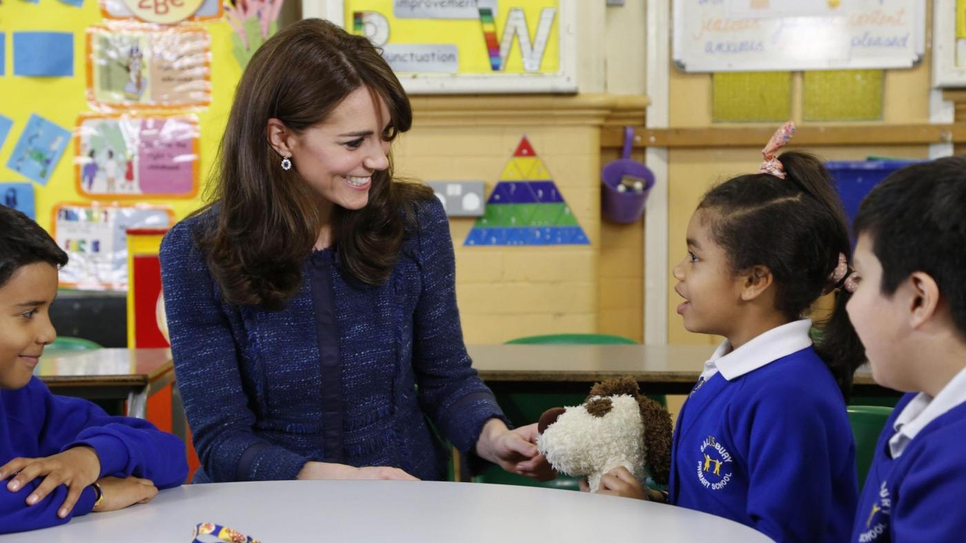 Kate Middleton in campo per la salute mentale dei bambini