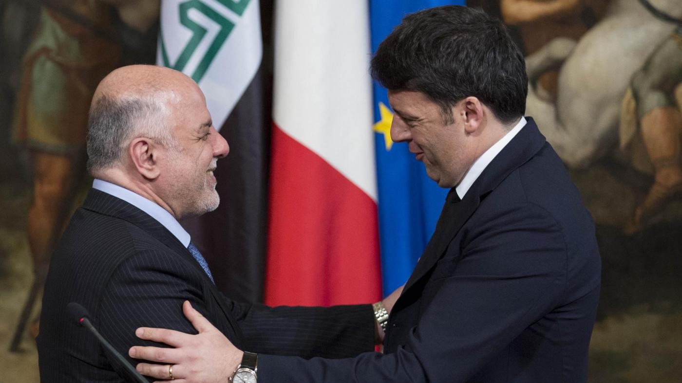 Al-Abadi a Renzi: Bene Mosul, investite ancora di più
