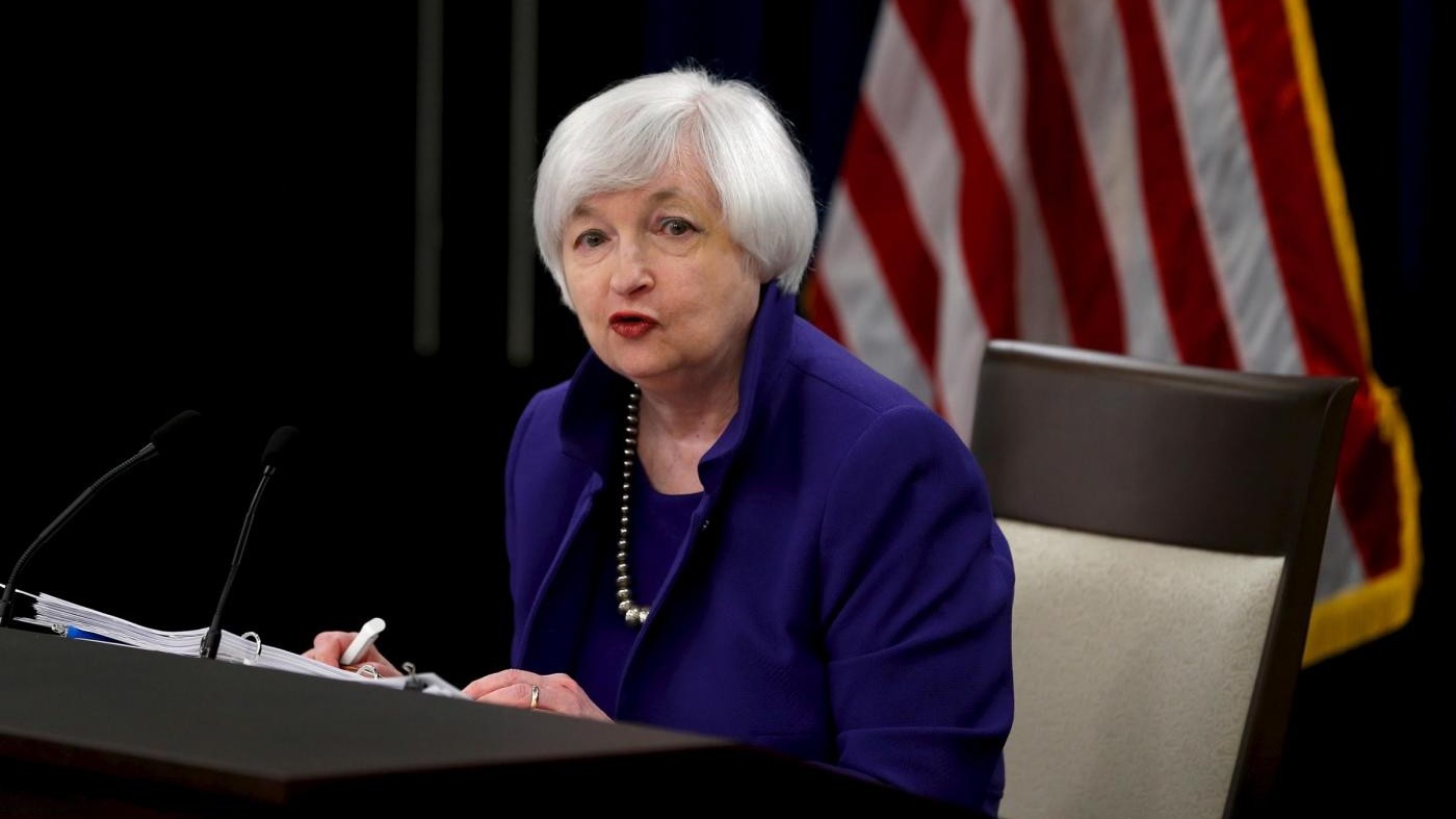 Yellen: Rischi globali su Pil, Fed sarà ‘graduale’ sui tassi