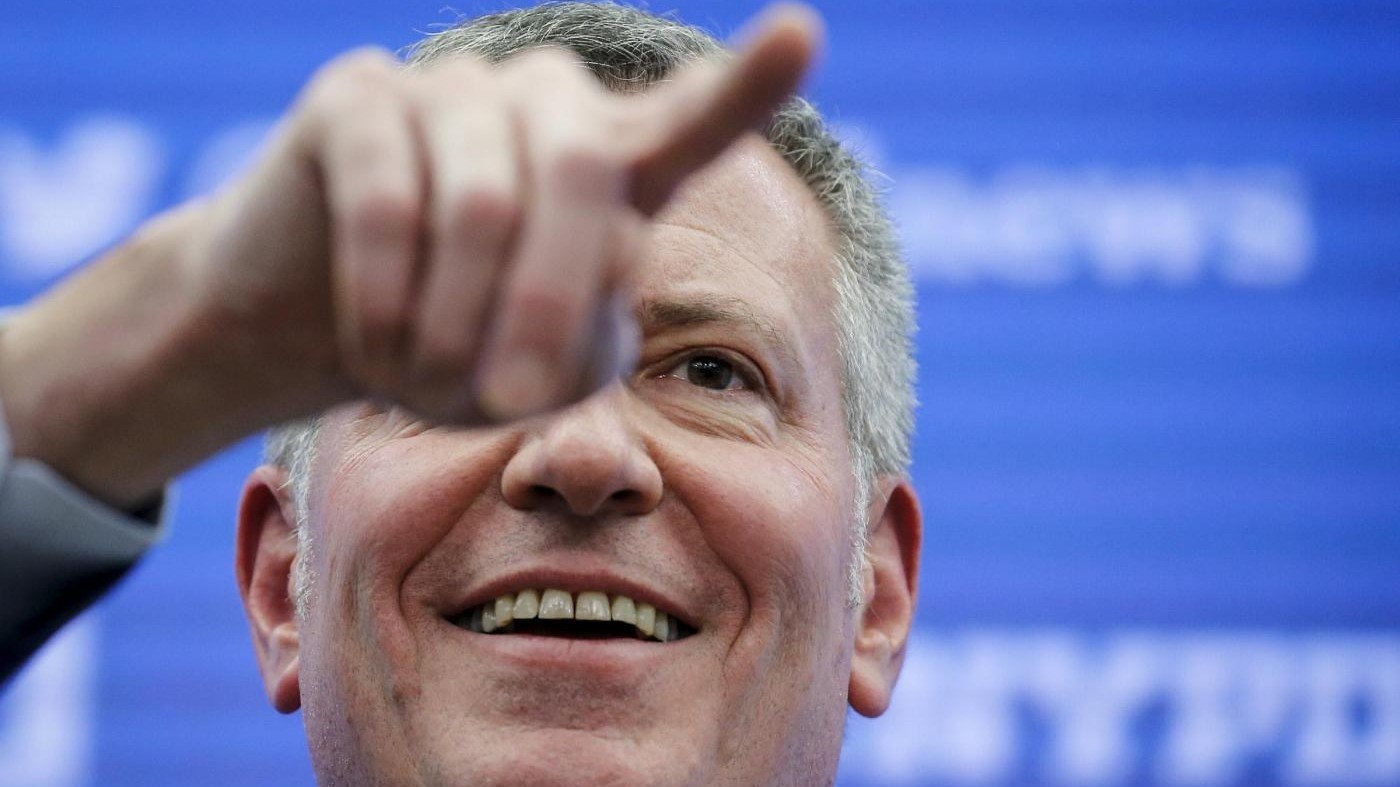 De Blasio da New York: Forza Napoli, più grande squadra italiana