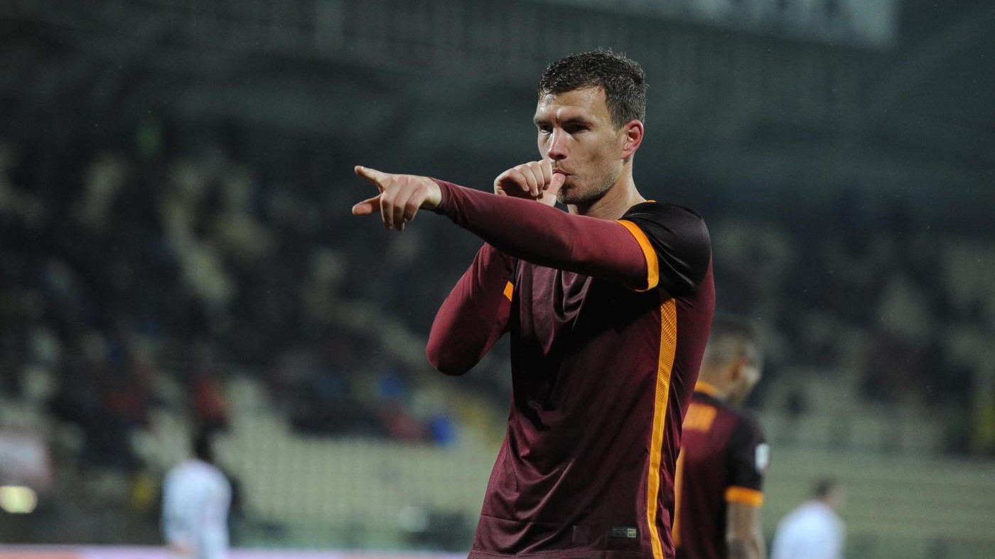 Roma supera 3-1 Carpi e sale al 3° posto. Si sblocca Dzeko