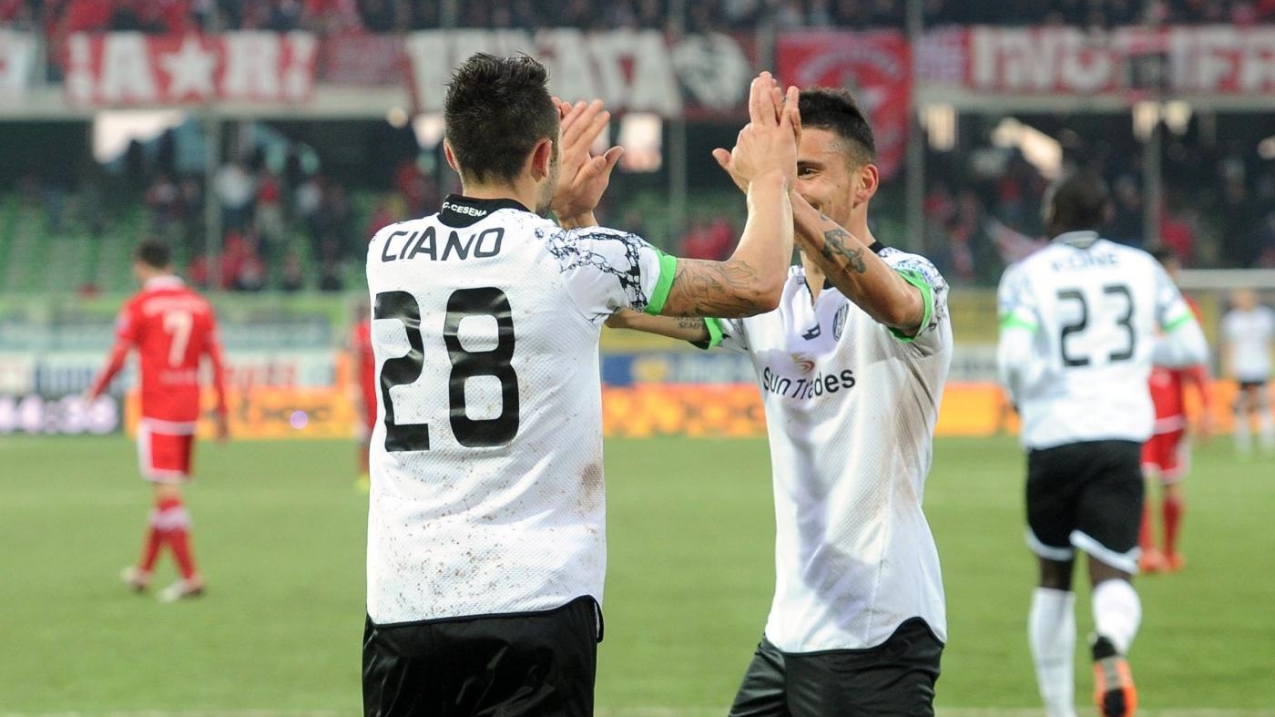 Cesena batte in rimonta il Perugia 2-1