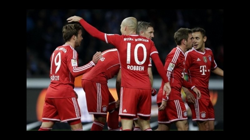 Champions: Bayern troppo forte, schiaffo in lavagna per il Manchester United
