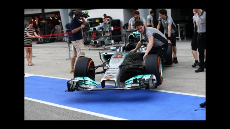 Gp Malesia: in quota dominio Mercedes, bocciate le Ferrari