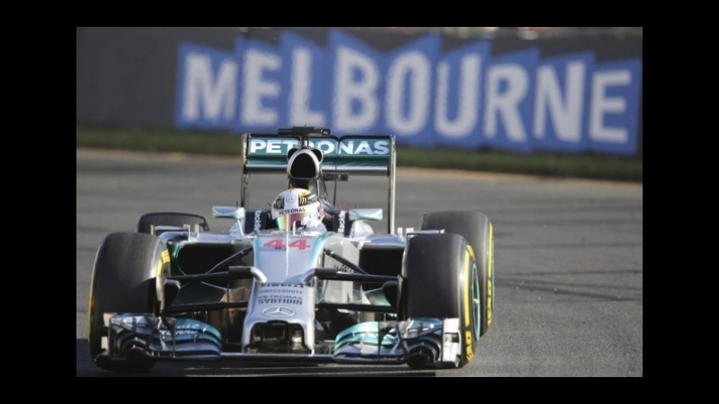 F1, Gp d’Australia: dominio Mercedes nelle libere, Hamilton in pole a 2,25