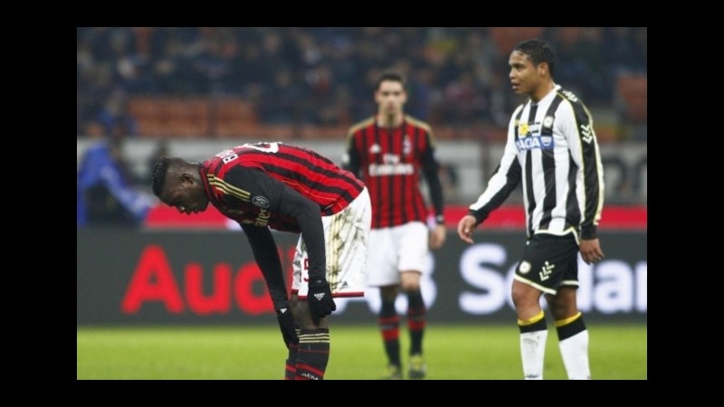 Serie A, Milan ad alta quota con l’Udinese: «2» a 2,40