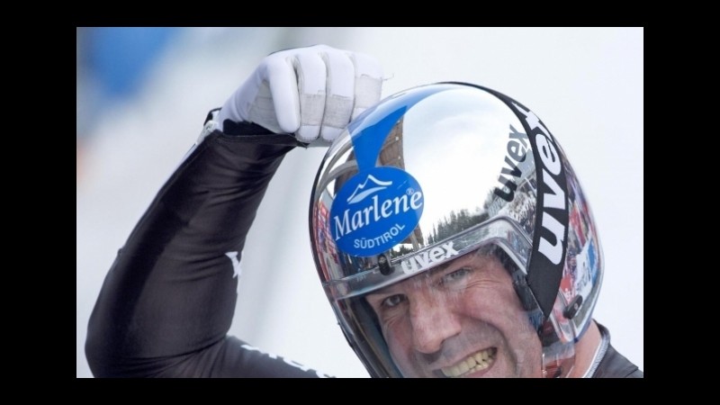Sochi 2014, Slittino: Zoeggeler non molla, il titolo olimpico a 3,50