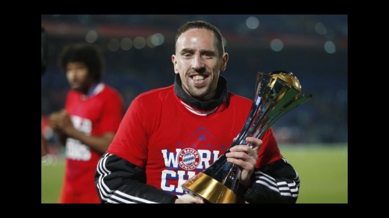 Pallone d’Oro: Ribery vince tutto, ma i bookmaker lo snobbano