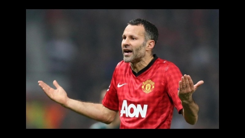 Manchester United: Giggs in panchina si gioca a 17,00