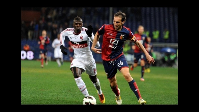 Milan-Genoa: rossoneri avanti, la vittoria scaccia-crisi a 1,45