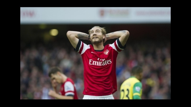 Calciomercato: Bendtner vuole Real e Barça, i bookie lo mandano al Crystal Palace